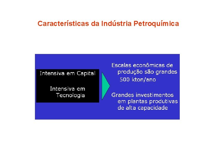 Características da Indústria Petroquímica 