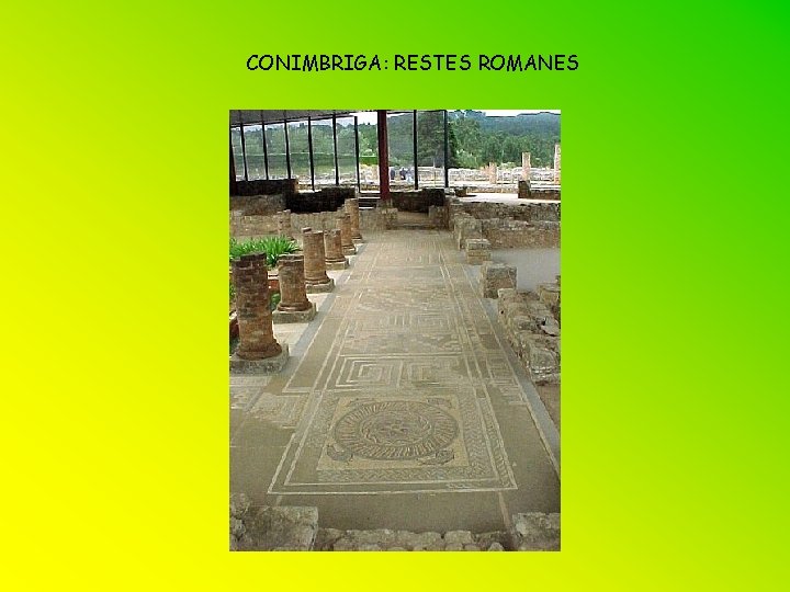 CONIMBRIGA: RESTES ROMANES 