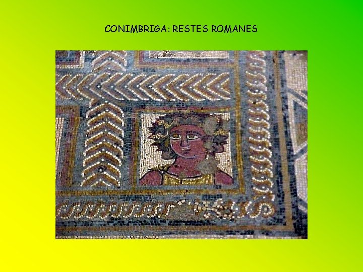 CONIMBRIGA: RESTES ROMANES 