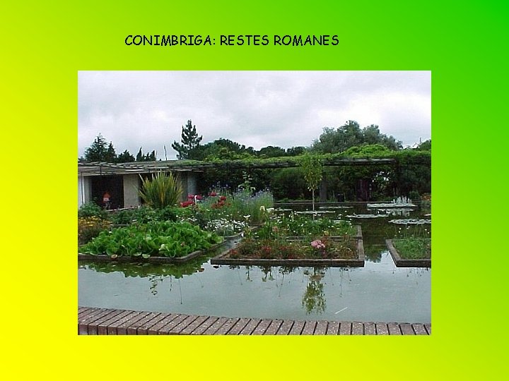 CONIMBRIGA: RESTES ROMANES 