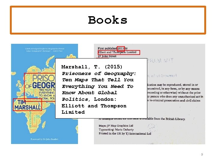 Books Marshall, T. (2015) Prisoners of Geography: Ten Maps That Tell You Everything You Books Marshall, T. (2015) Prisoners of Geography: Ten Maps That Tell You Everything You