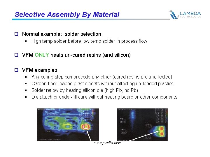 Variable Frequency Microwaves Variable Frequency Microwaves q Dielectric