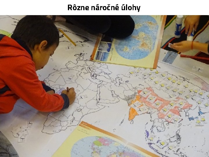 Rôzne náročné úlohy 