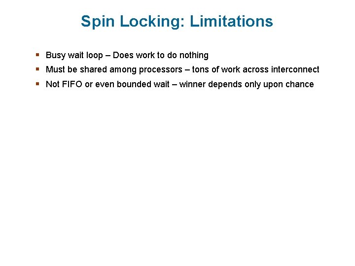 Synchronization Supplement Condition Variable Internals Monitor ...