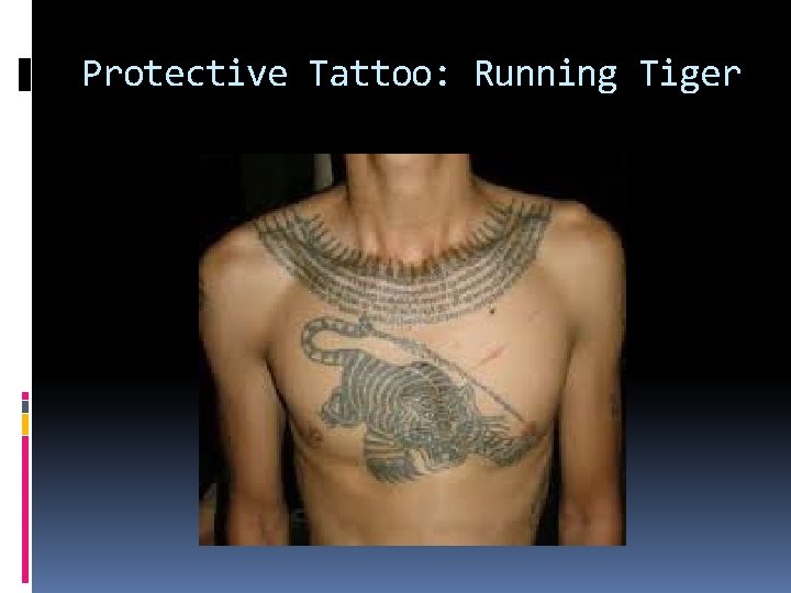 Protective Tattoo: Running Tiger 