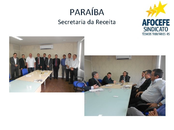 PARAÍBA Secretaria da Receita 