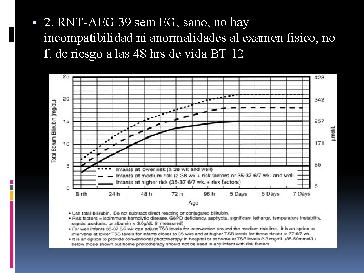 ▪ 2. RNT-AEG 39 sem EG, sano, no hay incompatibilidad ni anormalidades al examen