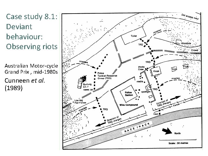 Case study 8. 1: Deviant behaviour: Observing riots Australian Motor-cycle Grand Prix , mid-1980