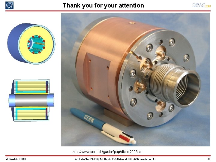 Thank you for your attention http: //www. cern. ch/gasior/pap/dipac 2003. ppt M. Gasior, CERN