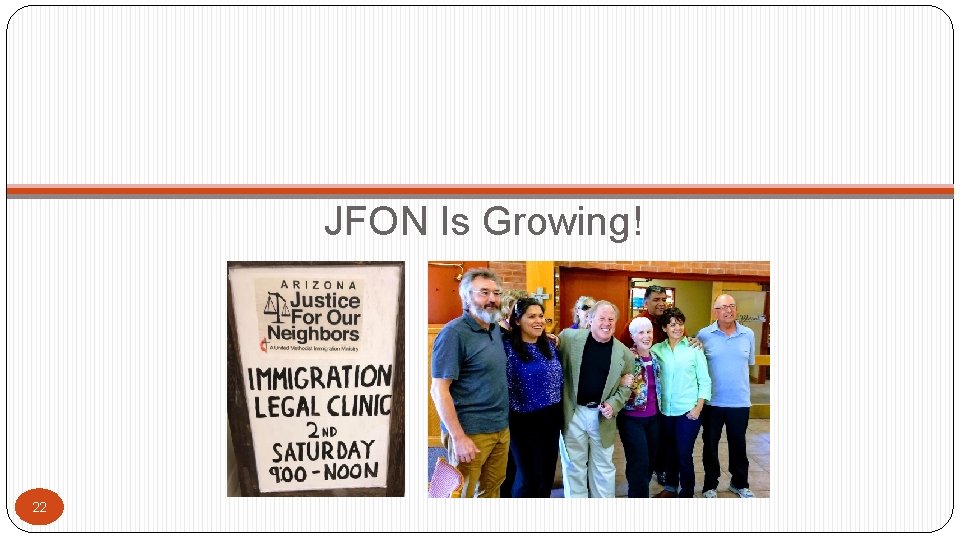 JFON Is Growing! 22 