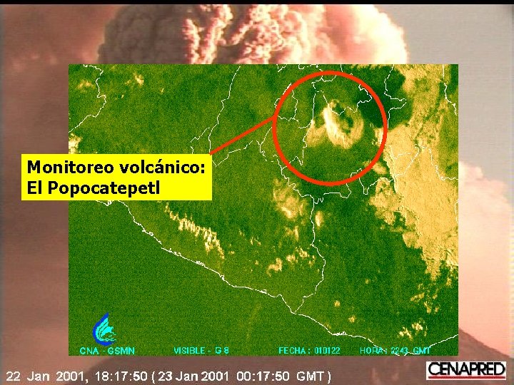 Monitoreo volcánico: El Popocatepetl 