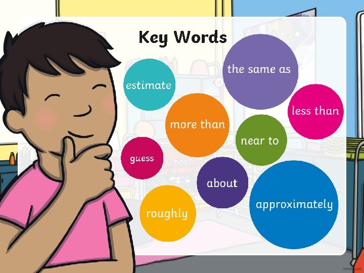 Key Words estimate guess 