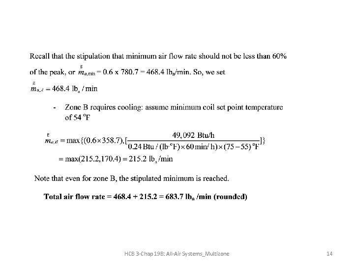 HCB 3 -Chap 19 B: All-Air Systems_Multizone 14 