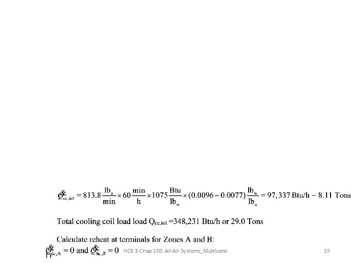 HCB 3 -Chap 19 B: All-Air Systems_Multizone 19 