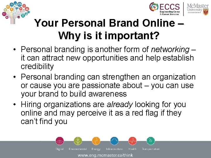 Your Personal Brand Online – Why is it important? • Personal branding is another