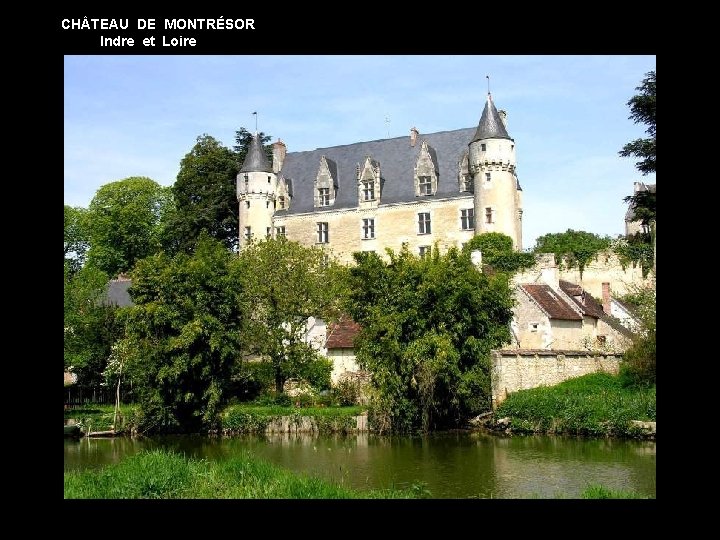 CH TEAU DE MONTRÉSOR Indre et Loire 