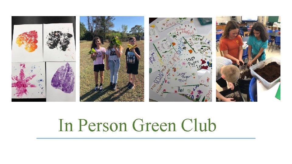 In Person Green Club 