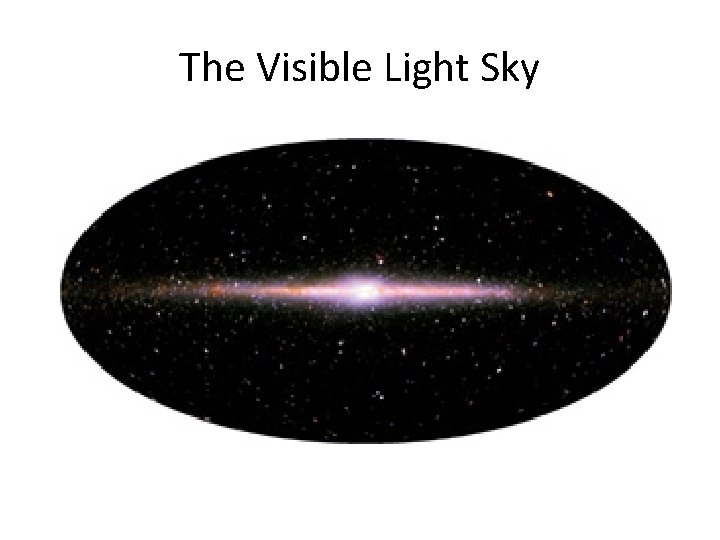 The Visible Light Sky 