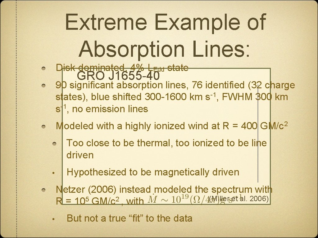 Extreme Example of Absorption Lines: Disk-dominated, 4% LEdd state GRO J 1655 -40 90