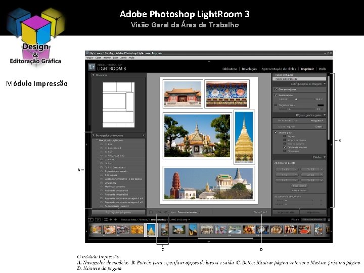 Adobe Photoshop Light. Room 3 Visão Geral da Área de Trabalho Módulo Impressão 