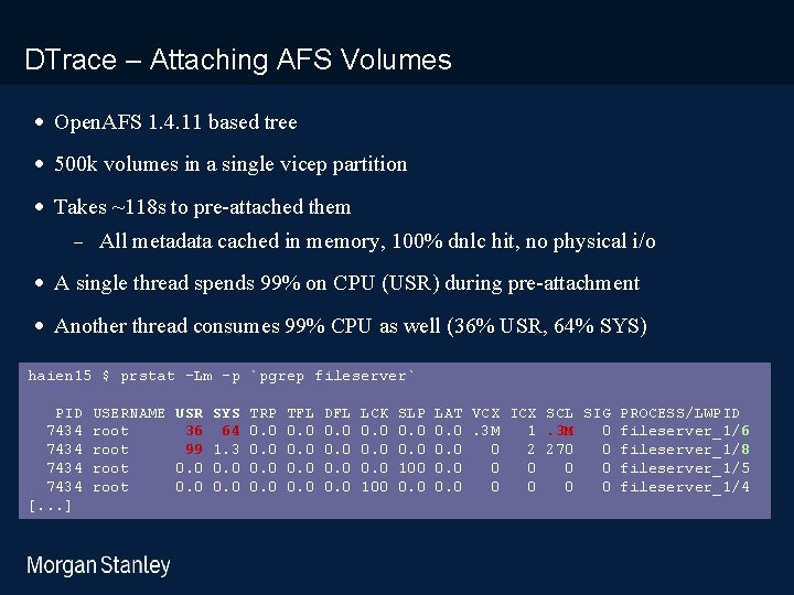 prototype template (5428278)print library_new_final. ppt 1/13/2022 DTrace – Attaching AFS Volumes · Open. AFS