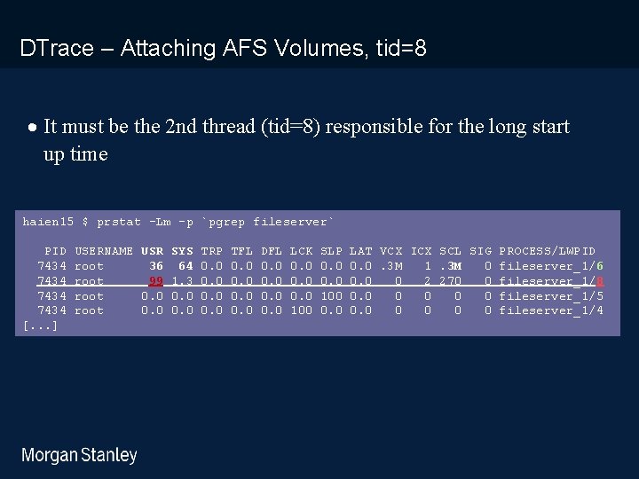 prototype template (5428278)print library_new_final. ppt 1/13/2022 DTrace – Attaching AFS Volumes, tid=8 · It