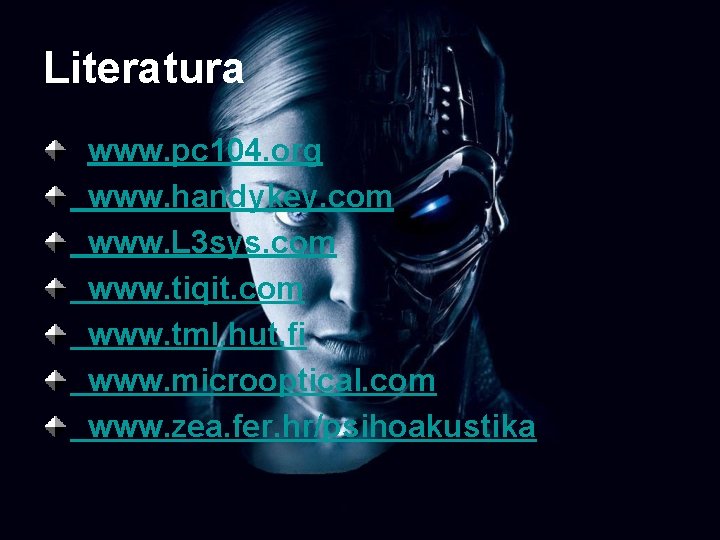 Literatura www. pc 104. org www. handykey. com www. L 3 sys. com www.