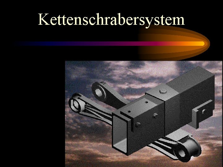 Kettenschrabersystem 