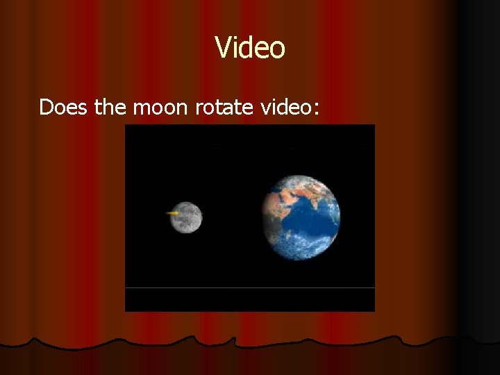 Video Does the moon rotate video: 
