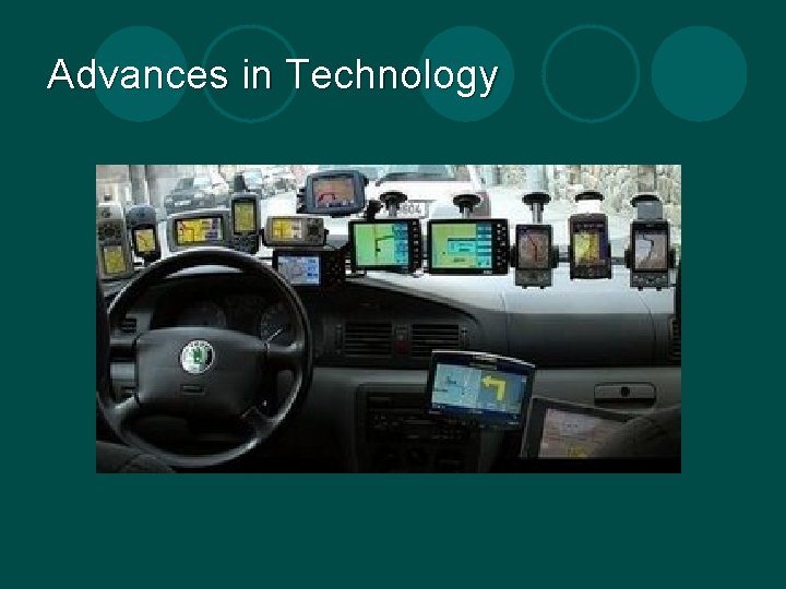 Advances in Technology Advances in Technology