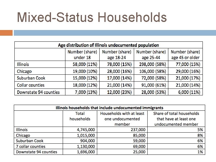 Mixed-Status Households 