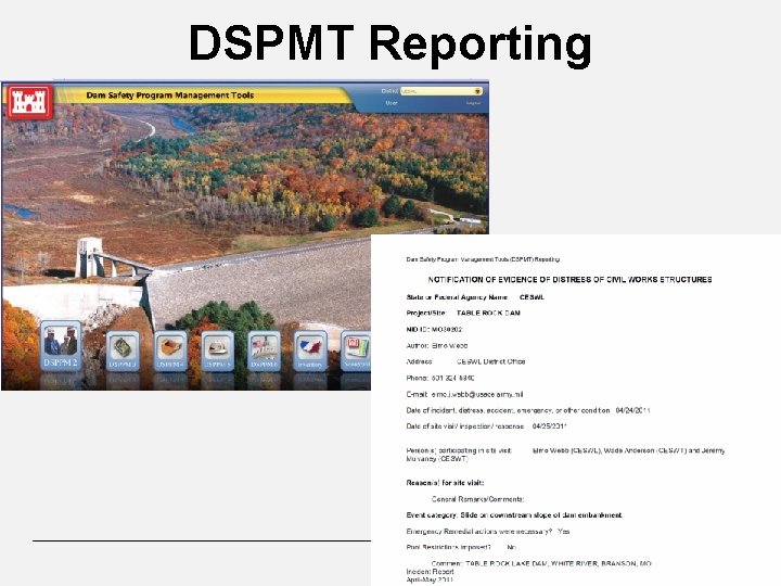 DSPMT Reporting 