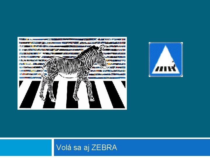 Volá sa aj ZEBRA 