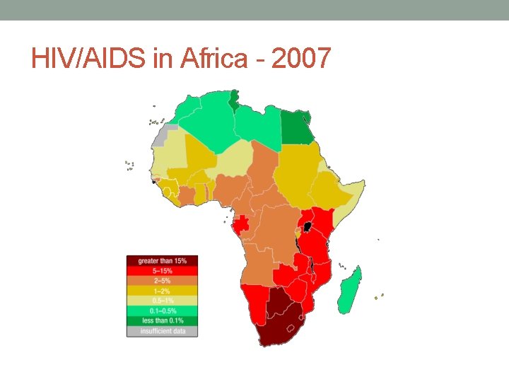 HIV/AIDS in Africa - 2007 