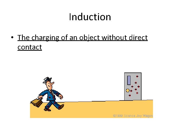 Induction • The charging of an object without direct contact 