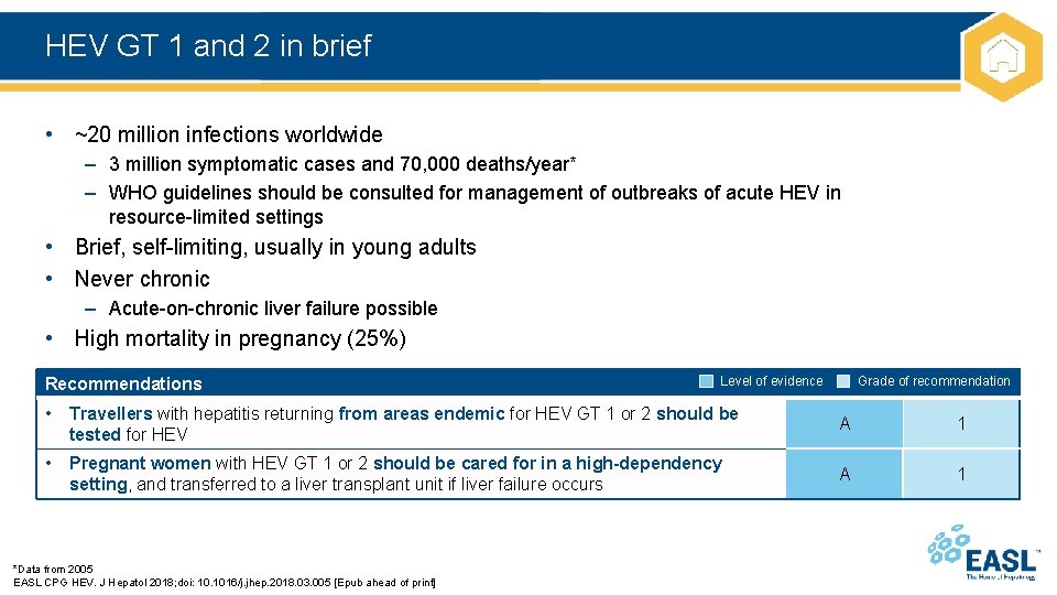 HEV GT 1 and 2 in brief • ~20 million infections worldwide – 3