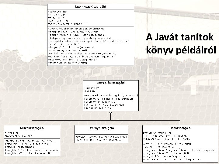 A Javát tanítok könyv példáiról 