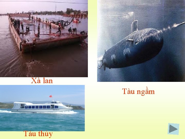 Xà lan Tàu ngầm Tàu thủy 