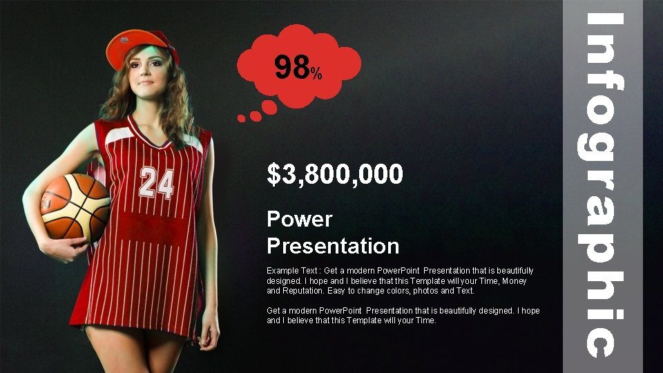 $3, 800, 000 Power Presentation Example Text : Get a modern Power. Point Presentation