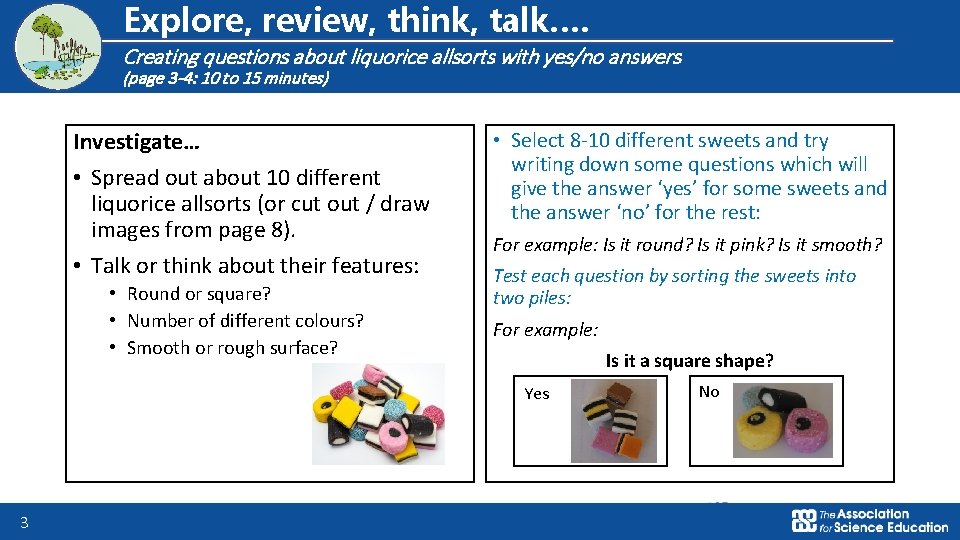 Logo for section to sit inside roundel Explore, review, think, talk…. Creating questions about Logo for section to sit inside roundel Explore, review, think, talk…. Creating questions about