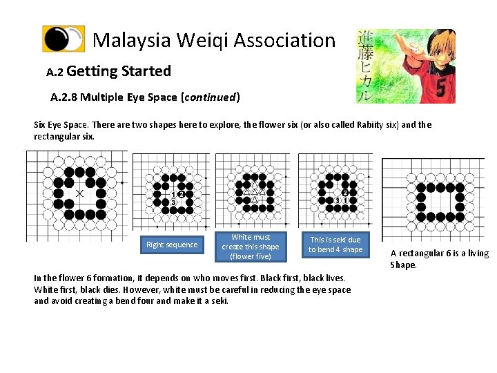 Malaysia Weiqi Association A. 2 Getting Started A. 2. 8 Multiple Eye Space (continued)