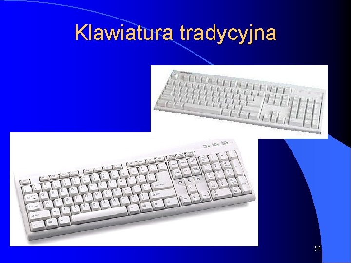 Klawiatura tradycyjna 54 