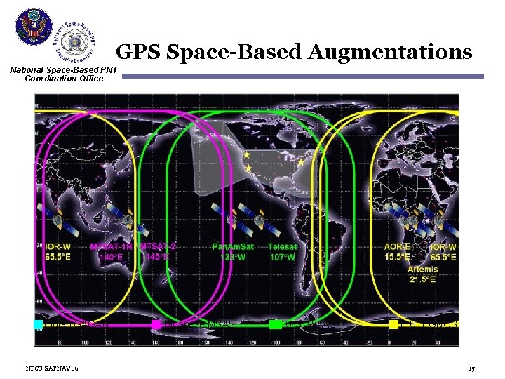 GPS Space-Based Augmentations National Space-Based PNT Coordination Office Indian GAGAN NPCO SATNAV 06 Japanese