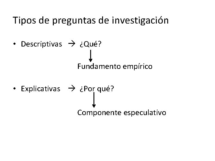 Cuales Son Las Preguntas Explicativas Y Descriptivas