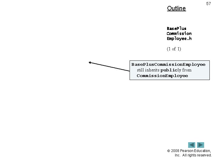 Outline 57 Base. Plus Commission Employee. h (1 of 1) Base. Plus. Commission. Employee