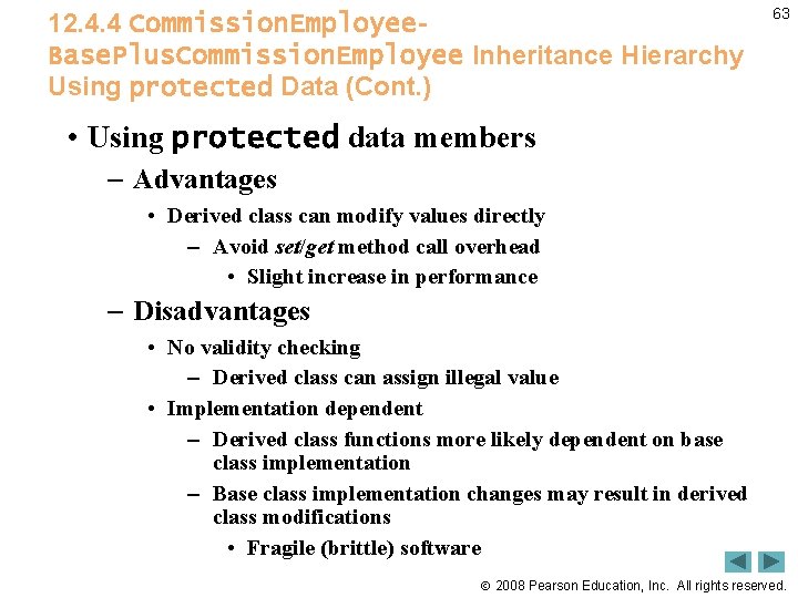 12. 4. 4 Commission. Employee. Base. Plus. Commission. Employee Inheritance Hierarchy Using protected Data