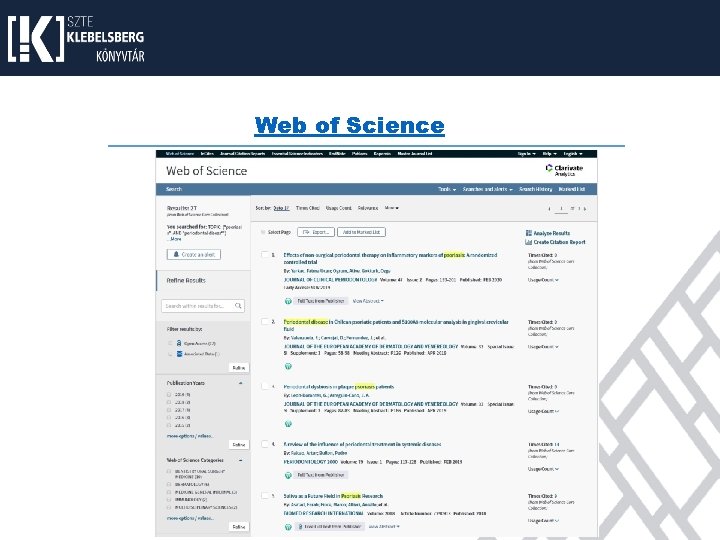 Web of Science 