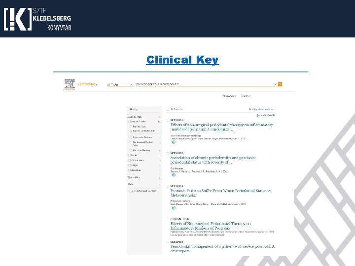 Clinical Key 