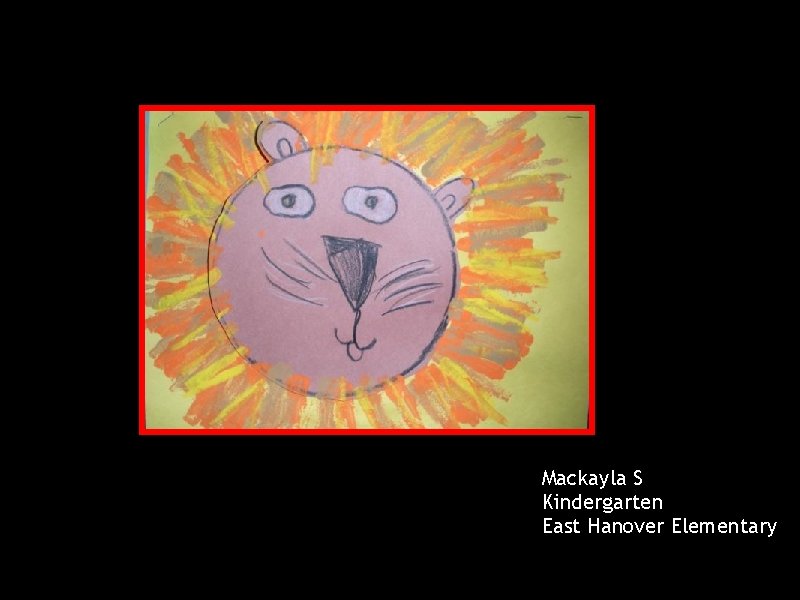 Mackayla S Kindergarten East Hanover Elementary 