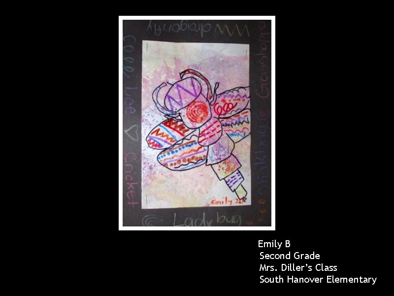 Emily B Second Grade Mrs. Diller’s Class South Hanover Elementary 